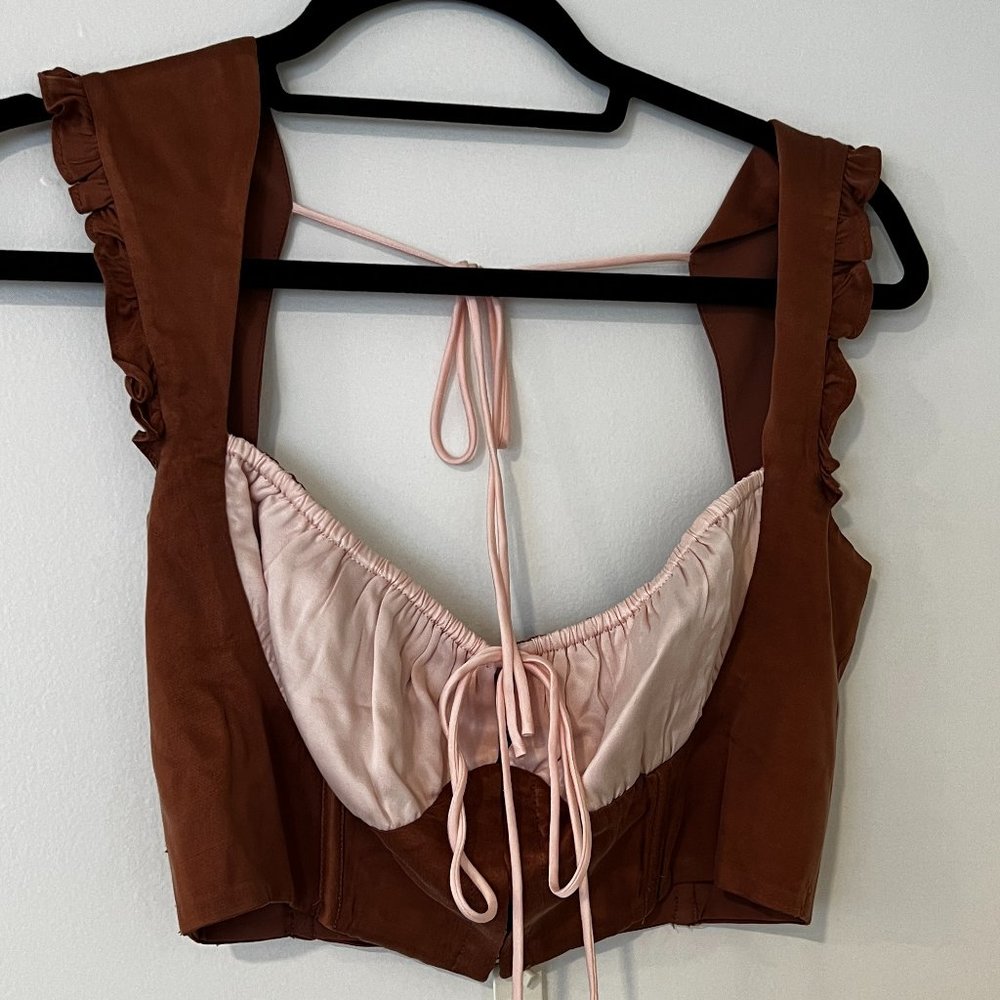 For Love and Lemons Cropped Top